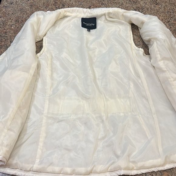 Relativity Outerwear Lightweight Vest White Womens Size 2X Full Zipper Closure - Picture 8 of 11